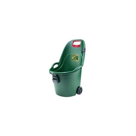 CARRELLO DA GIARDINO C/RUOTE VERDE lt 50