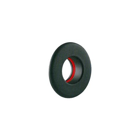 Rosone per tubo Pellets nero 8 cm