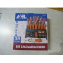 Set cacciavite & inserti 39 pezzi