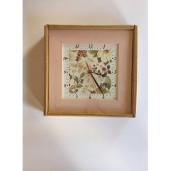 Orologio da cucina in legno 28x28 cm