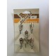 Ganci ottone cromato 5 pezzi