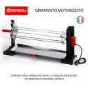 Girarrosto Per Camino Caminetto 4 Lance Cm 70 Motore Elettrico Ferraboli